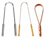 Varneya Tongue Cleaner Kit | Copper & Stainless Steel | Pack Of 3 | Daily Oral Hygiene