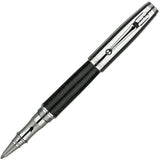 Monteverde Invincia Rollerball Pen, Chrome with Black Carbon Fiber (MV40064)