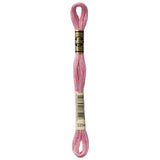 Dmc 6Strand Embroidery Cotton 8.7ydLight Dusty Rose