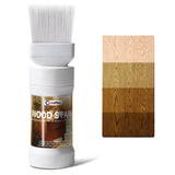 COATEZ Wood Stain - Teak, 6.35 Fl Oz Water Based Wood Stain and Sealer in One, Multiple Finishes, Fast Drying, Indoor and Outdoo