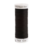 Sulky 9421005 Rayon Thread for Sewing, 250Yard, Black
