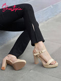 Shoetopia Women'S Girls-Heel-1805 Heeled Sandal-3 Kids Uk (Girls-Heel-1805-Golden)-Eu36,Gold,3,B0D4VPYB5Q