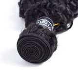Amella Hair 8A Brazilian Virgin Curly Hair Weave One Bundle 95g 20inch 100% Unprocessed Brazilian Kinky Curly Human Hair Extensi