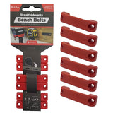 StealthMounts Bench Belt Universal Tool Holder | Tool Holster Set 6 Pack | Perfect Tool Hanger Storage Dock for Power Tools,