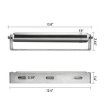 1.5 Diameter Roller and Bracket Set - 13.8 Long for Transporting Such as Foating Fishing Boats, Kayaks, Rafts and so on - Pa