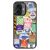 MOSNOVO for iPhone 17 Case | Compatible with Magsafe | Military Grade 10ft Drop Tested | Camera Control | Clear Black with Air T