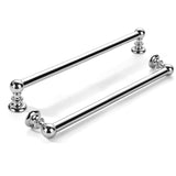 khtumeware 10 Pack 8 inch(203mm) Hole Center Vibrant Polished Chrome Cabinet Pulls Solid Heavy-Duty Kitchen Cabinet Hardware for