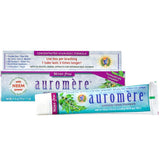 Auromere Ayurvedic Herbal Toothpaste, Mint Free - Vegan, Natural, Non GMO, Fluoride Free, Gluten Free, with Neem & Peelu (4.16 o