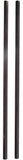 Hardware Essentials 852143 Galvanized Winding Rods for Torsion Springs, 18Inch