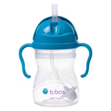b.box Sippy Cup with Weighted Straw. Drink from any Angle, Leak Proof, Spill Proof, Easy Grip. BPA Free, Dishwasher Safe. For Ba