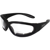 Global Vision Hercules Bifocal AntiFog Safety Glasses with EVA Foam, Clear Lens (2.50)