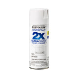RustOleum 334098 Painters Touch 2X Ultra Cover Spray Paint, 12 oz, SemiGloss White