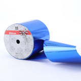 4inch x 50yards Shiny Blue Waterproof Ribbon,Curling Ribbon for Gifts Package Wrapping,Crafting.