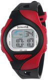 Sf Digital Black Plastic Strap Unisex Watch - Nt87011Pp02
