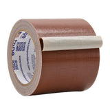 WOD DTC10 Advanced Strength Industrial Grade Brown Duct Tape, 4 inch x 60 ft. Waterproof, UV Resistant For Crafts & Home Improve