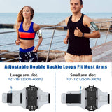 VUP Running Armband 360Rotatable for iPhone 14/13/Pro Max/Pro/Mini/12/11/SE/Xs/XR/X/8/7/Plus, Fits All 4-6.7 Inch Smartphones, w