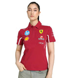 PUMA Scuderia Ferrari F1 2025 Women's Team Polo - Red - Size: X-Large