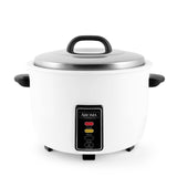 Aroma Housewares 60Cup (Cooked) (30Cup UNCOOKED) Commercial Rice Cooker (ARC1033E),White