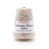 Premier Home Cotton Cone, Recycled Cotton Blend, Worsted Weight 103207 Vineyards Dots