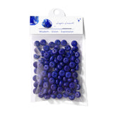 Raicegs 100pcs 5 8mm Rondelle Lapis Lazuli Beads Natural Gemstone Beads Abacus Disk Stone Loose Beads for Jewelry Making DIY Br