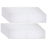 Presentation Board Headers, White, 36 x 9.5, Pack of 12 Boards