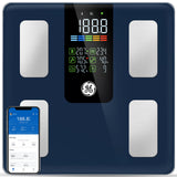 GE Scale for Body Weight Smart: Digital Bathroom Body Fat Scales for BMI Muscle Bluetooth Body Composition Monitor 11.8 Large P