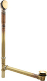 KOHLER Clearflo Brass Toe Tap Bath Drain