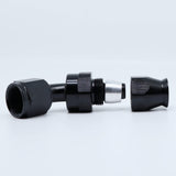 AN-6 6AN AN6 45 Degree PTFE Reusable Swivel Fitting Hose End Grade A Black 80-045-06BK