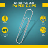 Always23 Paper Clips, Silver Paper Clips, 1 100 Pack