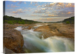 River In Pedernales Falls State Park, Texas-Canvas Art-24X18