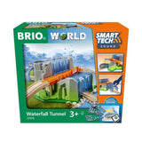 BRIO Smart Tech Sound Waterfall Tunnel - Interactive Train Set Accessory | Enhances Motor Skills | Child-Safe | FSC-Certified Wo