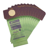 ProTeam 103483 Intercept Micro Filter Bags with 3.25Quart Capacity, 10Pack of Replacement Vacuum Filters, Green