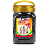 Iooleem Pony Beads(4500pcs Black), Beads for Jewelry Making, Crafts, Beading Supplies, Arts & Crafts Materials for Jewelry Makin