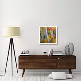 Autumn In Shelburne Forest - Triptych Left-Paper Art-26,,X26,,