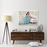 The White Sofa-Paper Art-50,,X38,,