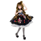 Proudoll 1/3 BJD Doll 60cm - 24 Princess Maud SD Ball Jointed Dolls, Customized Doll Body with Clothes Outfit Set