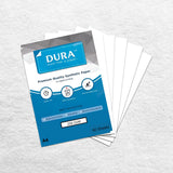 Dura Paper for Laser and Inkjet Printers, Water and TearResistant, 200 GSM, 8.511inch, 40 sheets.
