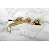 Kingston Brass Ks8020Dkl Kaiser Roman Tub Faucet, Matte Black, 14.63 X 10 X 3.06