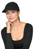 The Headscarves Bamboo Viscose Sports Sun Visor Headband For Women Soft Breathable Upf50+ Sun Protection, Stylish Head Wrap Fo