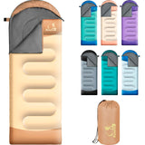 Xelaro Sleeping Bags for Adults Kids,3 Season Cold&Warm Weather Waterproof Lightweight Sleeping Bags for Camping Hiking Outdoor 