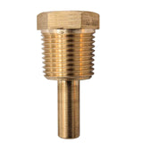 Winters TSW65LF TSW Lead Free Brass Thermowell for TSW174LF, 1/2 NPT