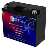 Mighty Max Battery YT12B-4-12 Volt 10 AH, 125 CCA, Rechargeable Maintenance Free SLA AGM Motorcycle Battery
