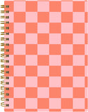 Spiral Journal Notebook,A5 Hardcover Lined Journals for Women 6 x 8.3 in,60 Sheets 120 Pages Thick Paper,Cute College Ruled Writ
