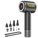 Fanttik X9 Classic Tire Inflator Portable Air Compressor with Light and Power Bank, 150PSI Cordless Air Pump for Car, Motorcycle