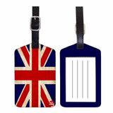 Nutcase Designer Luggage Travel Baggage Tags Single Tag With Name Card Inside British