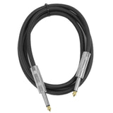 Seismic Audio - 10 Foot 1/4 to 1/4 Speaker Cable - PA DJ Patch Cord