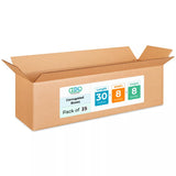 Long Shipping & Moving Boxes 30L x 8W x 8H (25-Pack) - Extra Strength 200 lb vs Regular - Corrugated Durable Cardboard Boxes - C