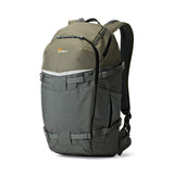 Lowepro LP37016PWW Flipside Trek BP 450 AW Backpack for Camera, Grey/Dark Green
