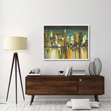 Le Mille Luci Di New York-Paper Art-50,,X38,,