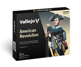 Vallejo - American Revolution Acrylic Paint Set | Model Color | Figure Color Series Historical Miniature Kit to Achieve Historic